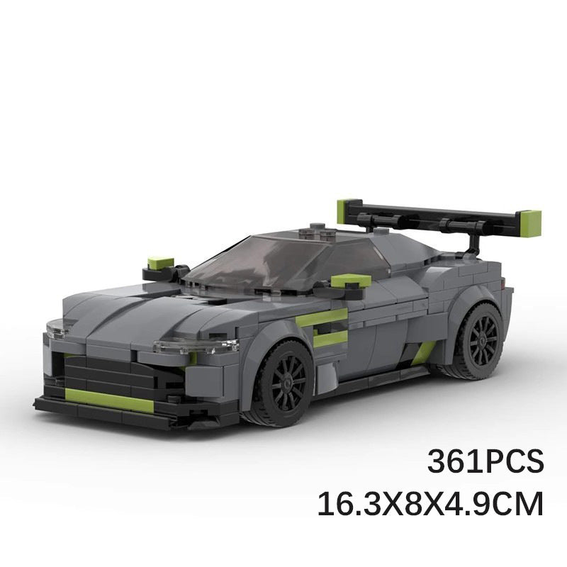 MOC Aston Martin Vantage GTR Racing Car Building Blocks Model – 361PCS Collectible Supercar Toy