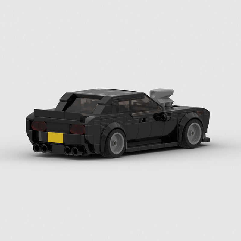 Dodge Challenger MOC Style Building Blocks Muscle Car Model Collectible Sports Toy Gift