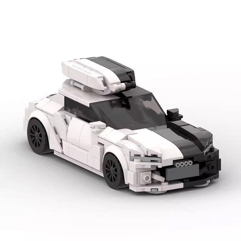 Audi RS6 MOC-Style Building Block Set | DIY Sports Car Model Kit for Kids & Adults
