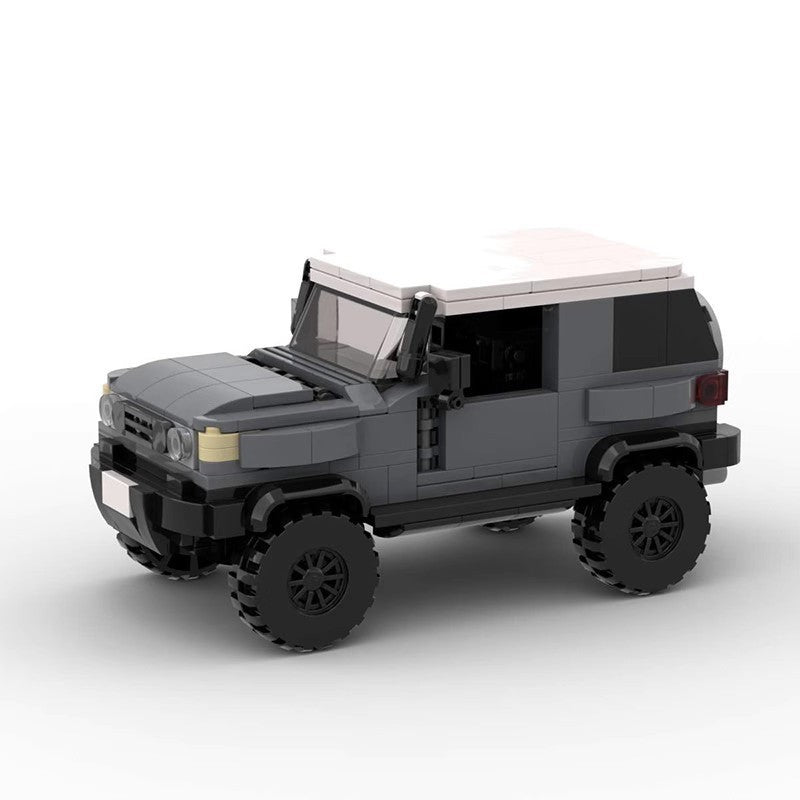 Toyota FJ Cruiser MOC Style Off-Road SUV Building Blocks Model Collectible Toy